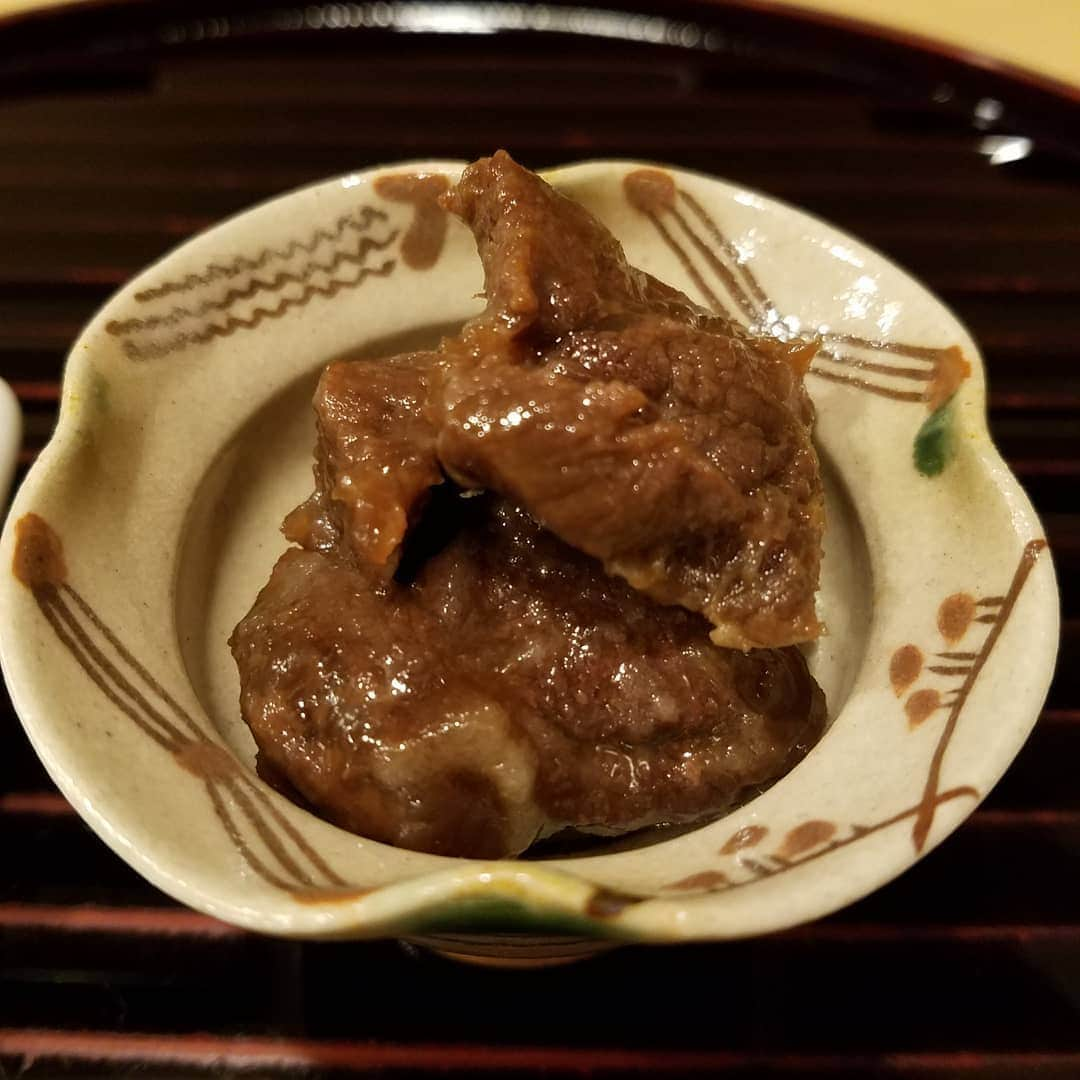 勝田一樹さんのインスタグラム写真 - (勝田一樹Instagram)「クリスマスでも勝田めしは 和食ですね✨ 殆どがお酒のツマミ系ですね✨ マイウー😍💓💓 #勝田めし #勝田一樹  #kazukikatsuta  #ディメンション #dimensionjazz  #新ばし笹田 #新橋  #懐石料理 #和食」12月25日 8時26分 - kazukikatsuta