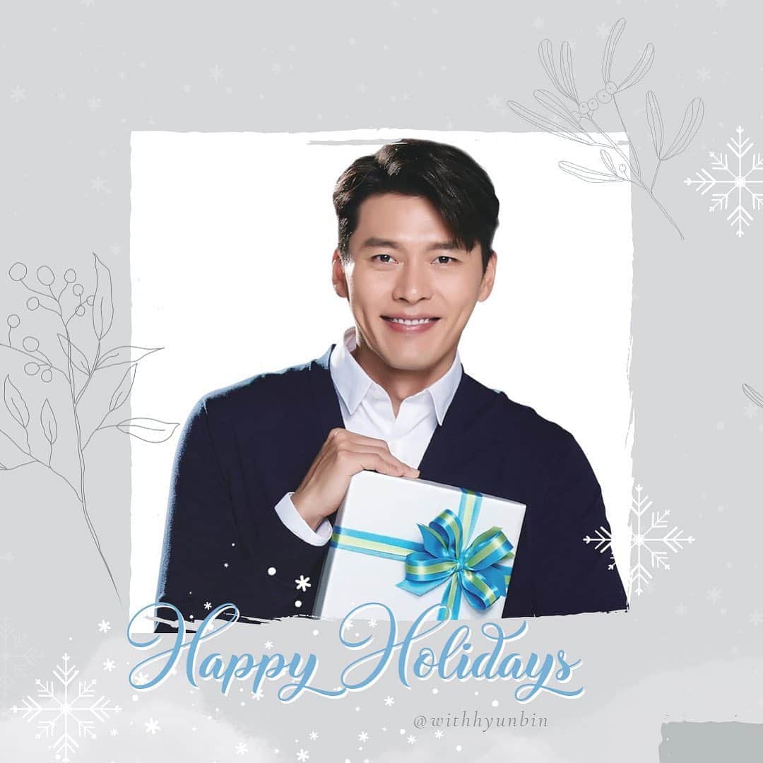ヒョンビンのインスタグラム：「🎄 —— #hyunbin #현빈 #ヒョンビン #玄彬」