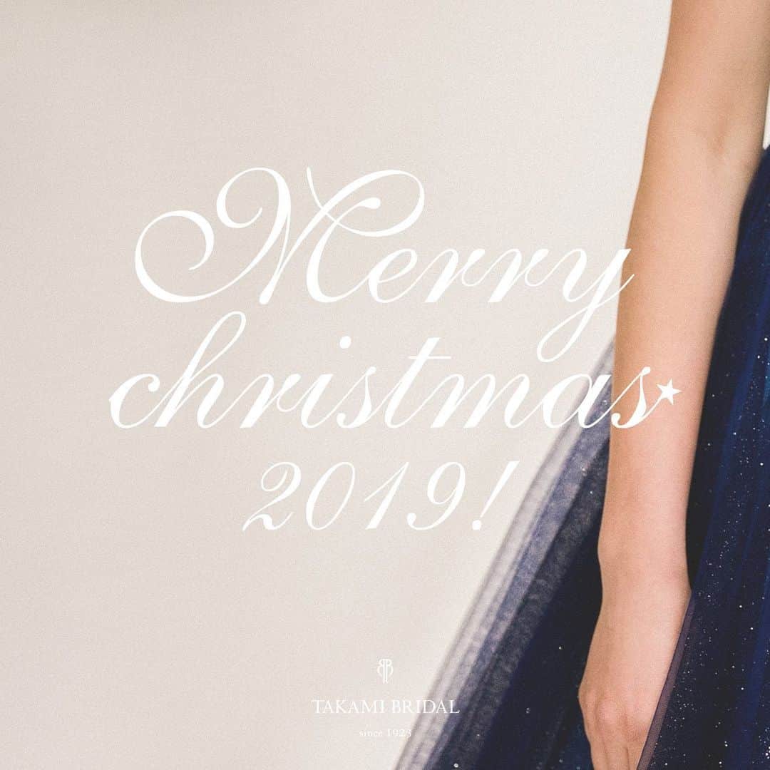 TAKAMI BRIDALさんのインスタグラム写真 - (TAKAMI BRIDALInstagram)「Merry Christmas!🎄﻿ 皆様、素敵なクリスマスを…♡﻿ ﻿ ﻿ color dress.﻿ Navy Reseda﻿ ﻿ shoes.﻿ BADGLEY MISCHKA﻿ / WESLEE ﻿」12月25日 11時49分 - takamibridal_costume
