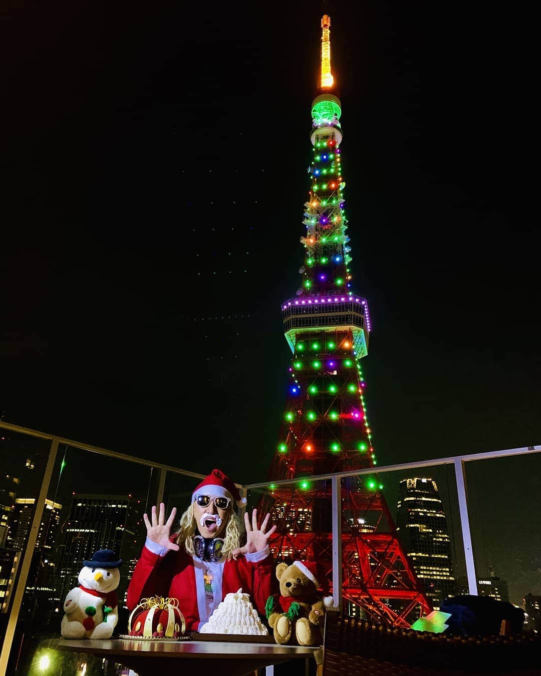 DJ KOOさんのインスタグラム写真 - (DJ KOOInstagram)「ホーホーホー‼️Merry Christmas！！ 沢山のHAPPYが皆さんに届きますように！！幸ありまくれ！！サンタKOOロース！！ #Christmas #DJKOO」12月25日 22時30分 - dj_koo1019