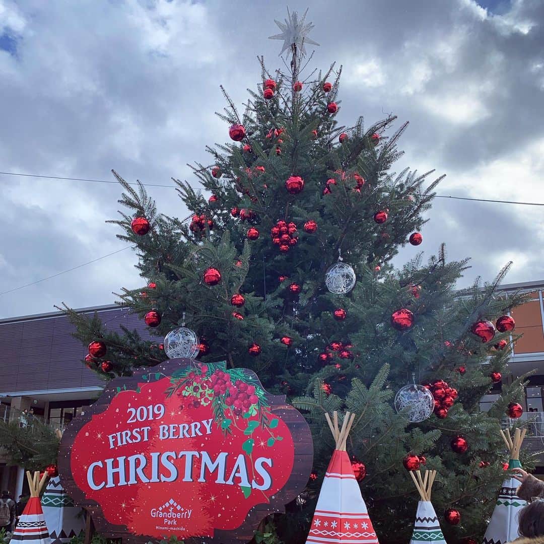 奥山レイカのインスタグラム：「メリークリスマス🎄 わたしの最愛へ逢うために町田へ行ってきましたよ♡」