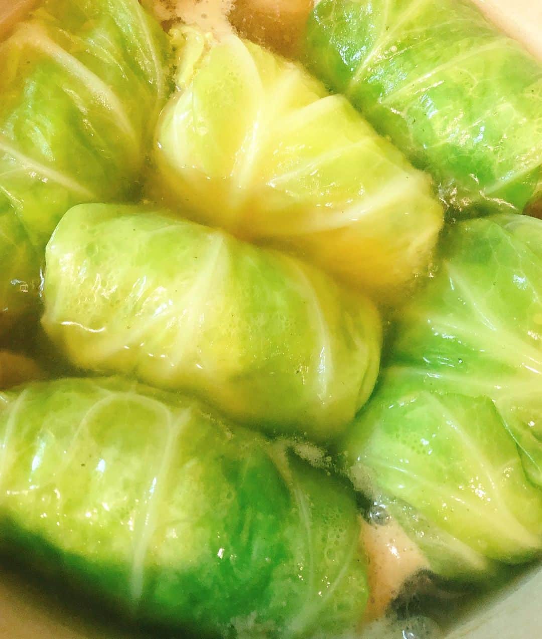 のインスタグラム：「😋😋😋 #おうちごはん #仕込み #cooking  #ロールキャベツ」