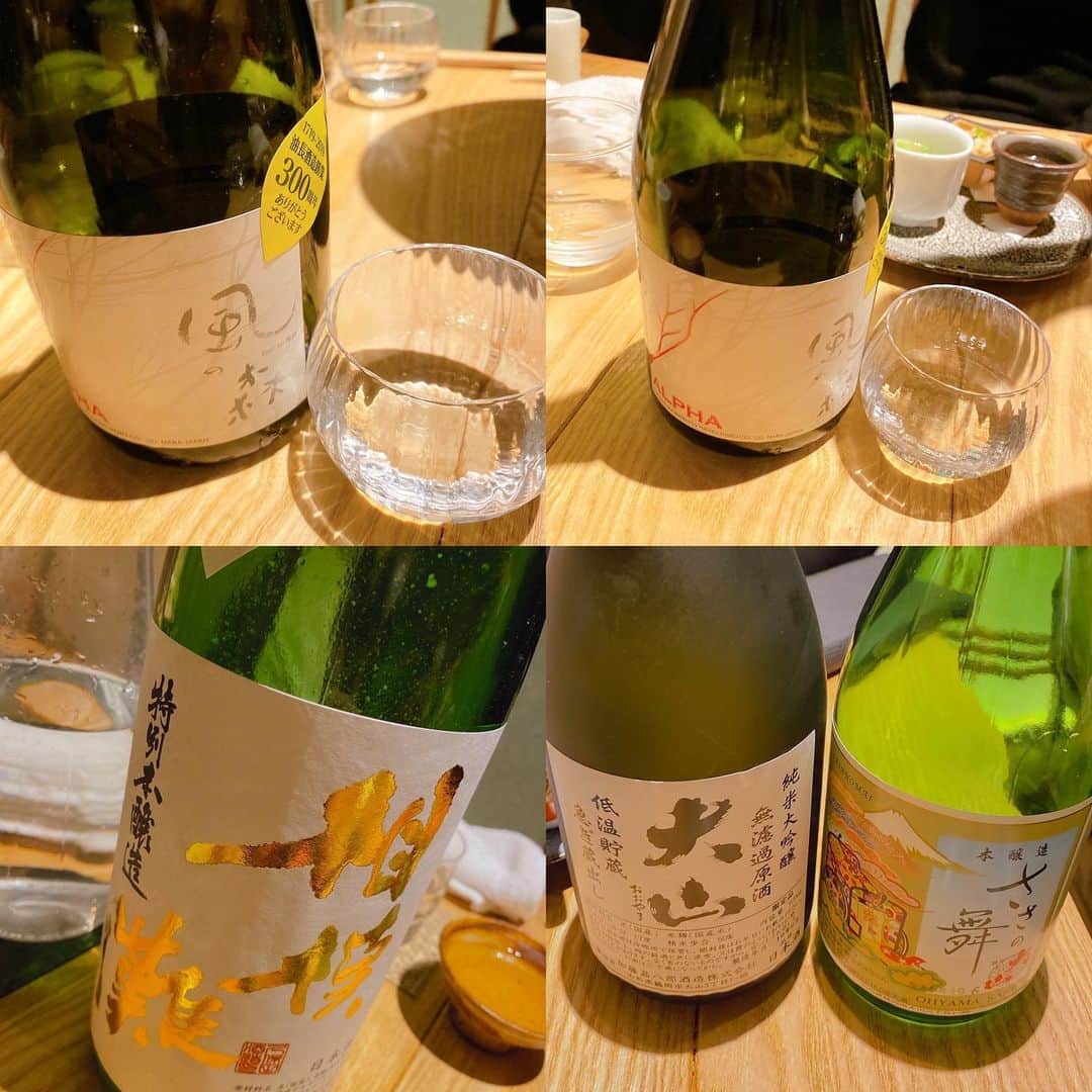東森美和さんのインスタグラム写真 - (東森美和Instagram)「さっき蟹初とか言ってたけど、 日本料理的なのとかお鮨やさんでは蟹めちゃくちゃ食べてたよ🦀笑💓 中華料理の上海蟹は初という感じですね〜笑  ということで、先日仲良しの経営者の先輩友達と忘年会で予約が全然取れない日本酒が、わんこ日本酒のように出てくるお店！代官山にある秀治郎さんに伺いました💓  日本酒飲み過ぎてなかなかおべろ。  お料理も美味しいし最高でした‼︎💓 #秀治郎 #日本酒 #予約が取れないお店 #日本酒好きな人と繋がりたい」12月25日 15時48分 - higashimorimiwa