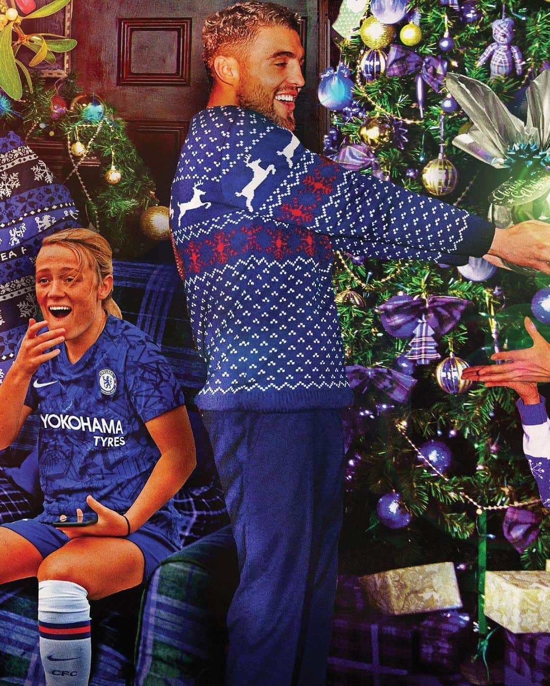 チェルシーFCさんのインスタグラム写真 - (チェルシーFCInstagram)「Merry Christmas from everyone at Chelsea Football Club! 🎄💙 #CFC #CFCW #Chelsea」12月25日 16時39分 - chelseafc