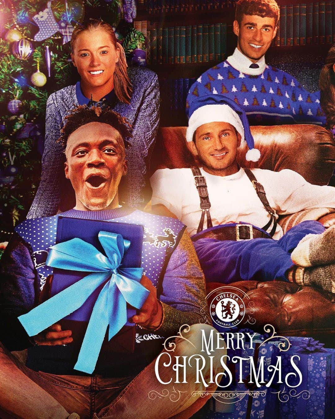 チェルシーFCさんのインスタグラム写真 - (チェルシーFCInstagram)「Merry Christmas from everyone at Chelsea Football Club! 🎄💙 #CFC #CFCW #Chelsea」12月25日 16時39分 - chelseafc