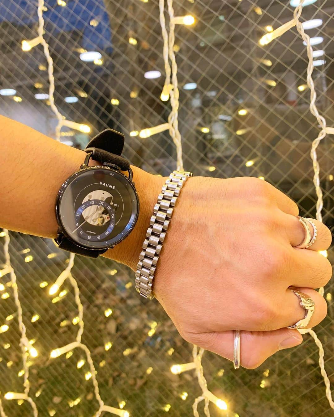 奈良裕也さんのインスタグラム写真 - (奈良裕也Instagram)「⌚️ BAUME/ボーム @baumewatches  ホリデーコレクション ✨✨✨✨🎄✨🎁 #baume #makingtime」12月25日 17時10分 - yuyanara