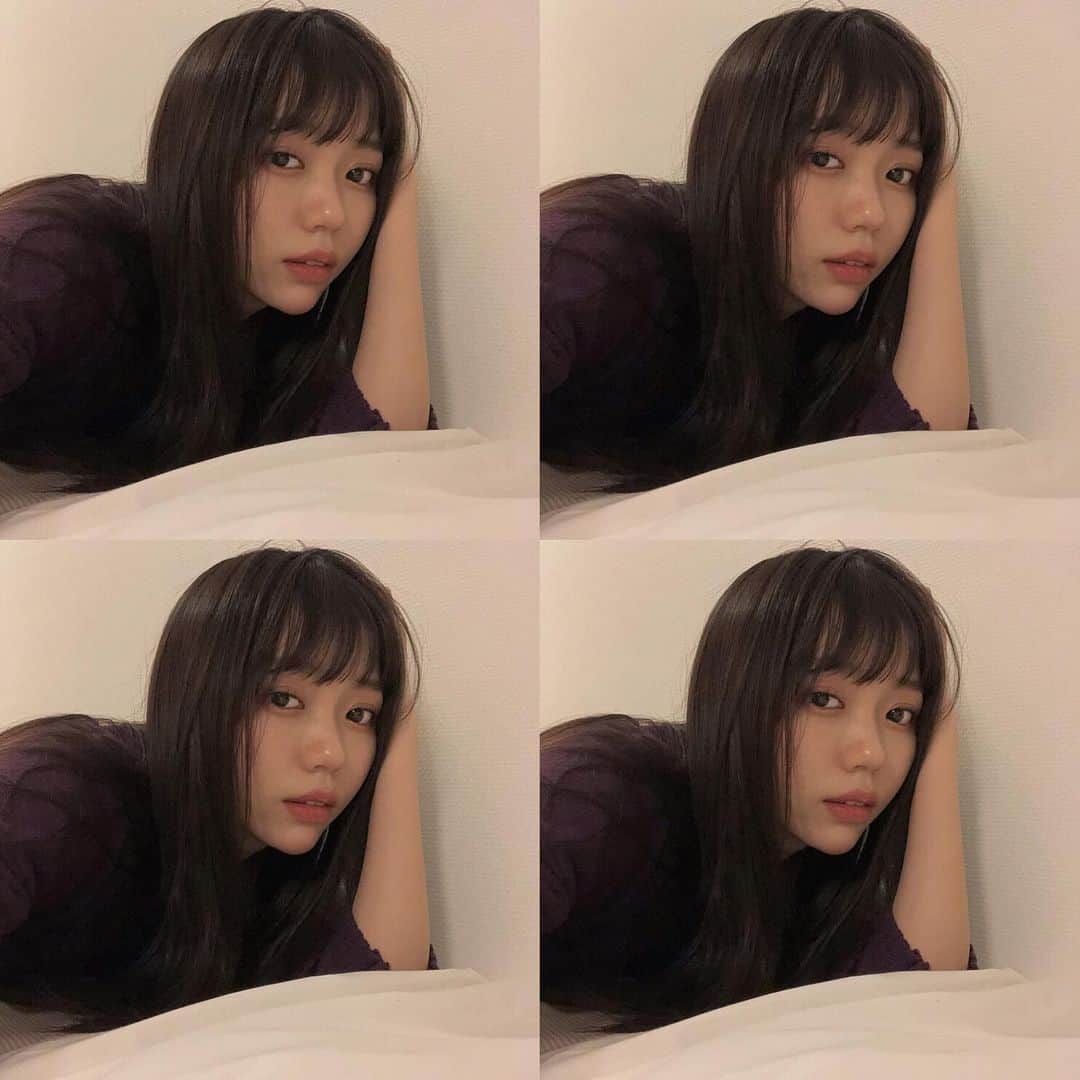 野島樺乃のインスタグラム：「🍇🌙」