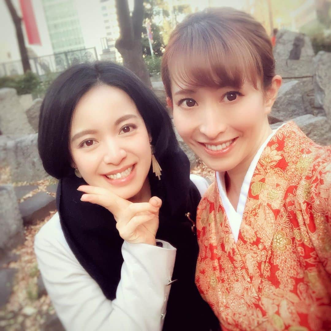 名塚佳織さんのインスタグラム写真 - (名塚佳織Instagram)「,,>᎑<,, 先日… またお着物で お出掛けしました♪ 歌舞伎を観に♡ #お着物 #お出掛け #歌舞伎 #ナウシカ」12月25日 18時41分 - nazuka_kaori424