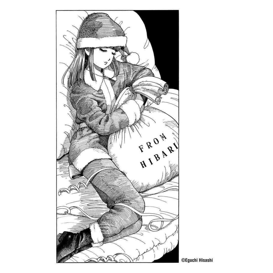 江口寿史さんのインスタグラム写真 - (江口寿史Instagram)「Dec.1983 #illustration #artwork #bandedessinee #comicart #stophibarikun #merrychristmas」12月25日 18時55分 - eguchiworks