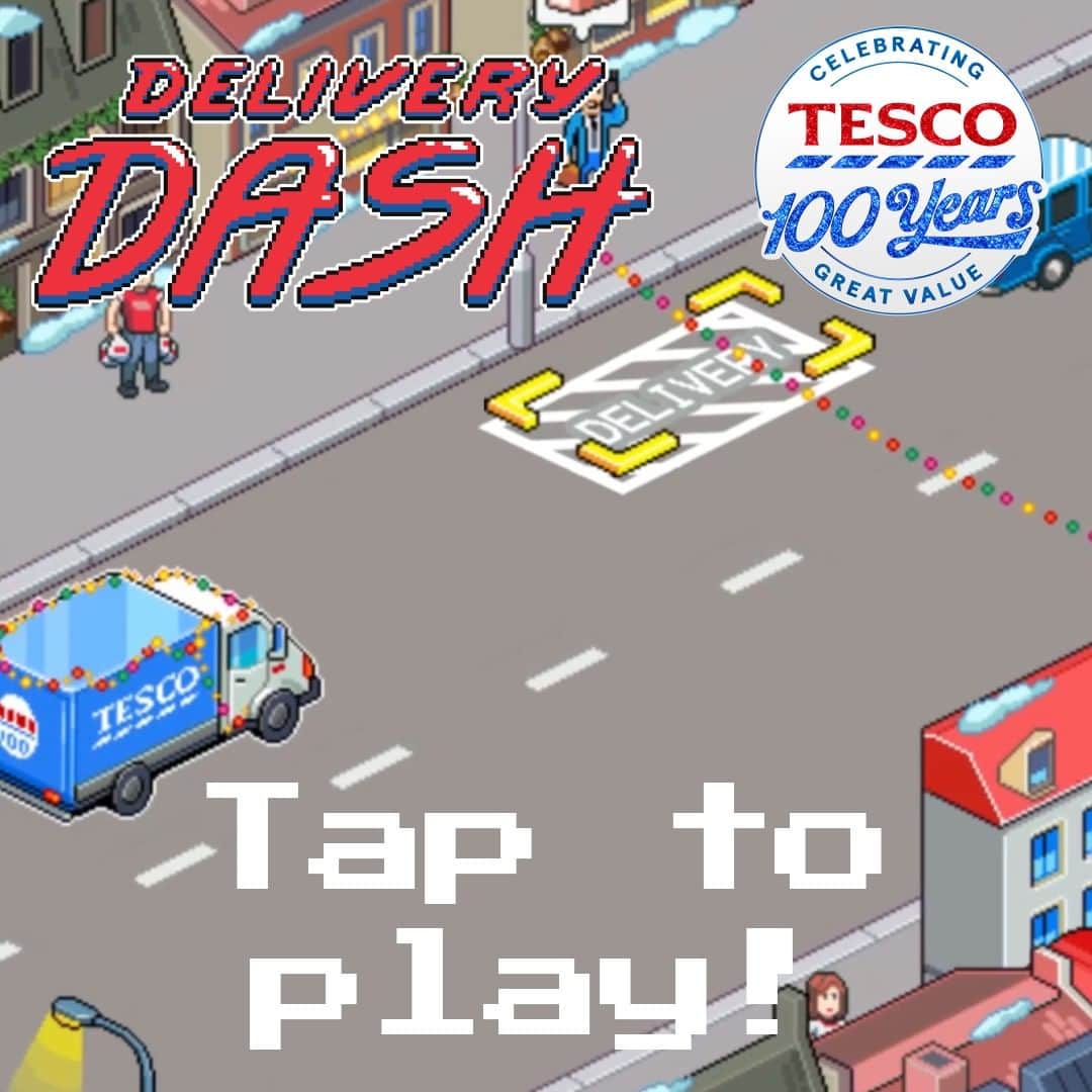 Tesco Food Officialさんのインスタグラム写真 - (Tesco Food OfficialInstagram)「Merry Christmas to all! The perfect day to kick back, relax... and go head to head with your loved ones on Tesco Delivery Dash! Let us know who gets top score. You can find the game in our highlights. #DeliveringChristmas」12月25日 20時00分 - tescofood