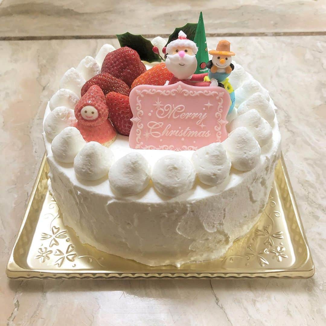 中野愛理さんのインスタグラム写真 - (中野愛理Instagram)「Merry Christmas cake..‪‪❤︎‬」12月25日 22時17分 - airi_nakano_