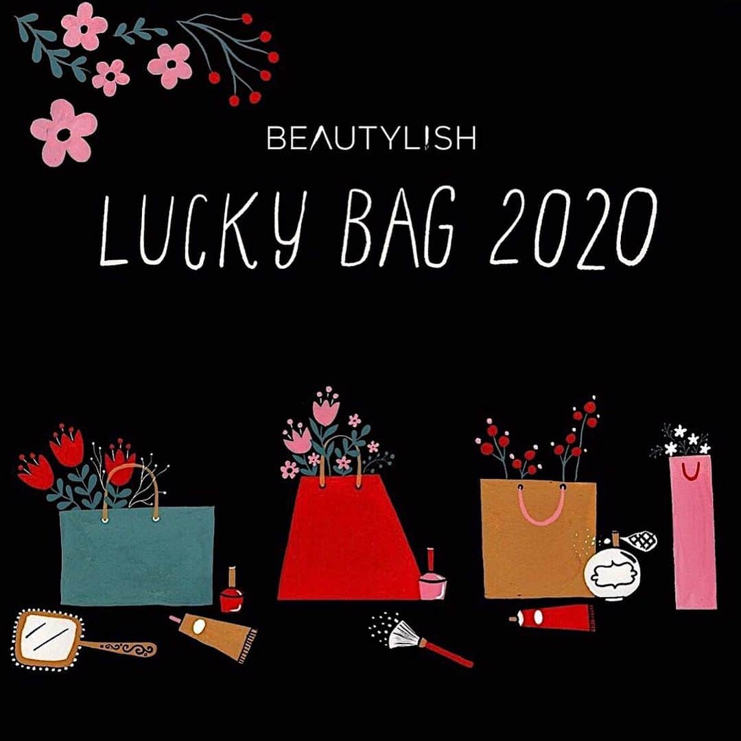 Dinara Mirtalipovaのインスタグラム：「I drew these Lucky Bags 2020 for @beautylish mystery bag event, it starts tomorrow and each bag is full of makeup and beauty products. 🌿 #mirdinara #beautylish #beautylishluckybag2020 #dinaramirtalipova」