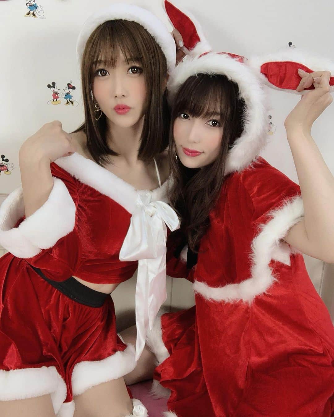のインスタグラム：「クリスマス会いに来てくれた皆さん ありがとう😊🎄 一緒に過ごせて嬉しかったよ💓#japan #クリスマス #christmas #merrychristmas  #サンタコス」