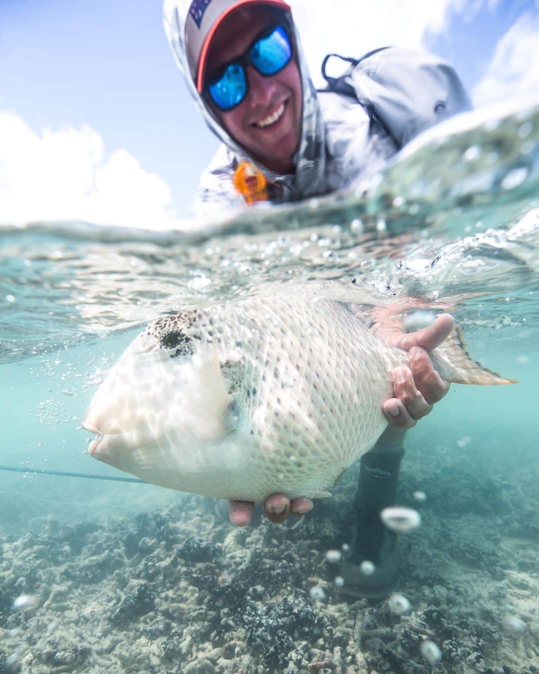 Costa Sunglassesのインスタグラム：「To all a good fight. #MerryChristmas 📷: @aussieflyfisher #SeeWhatsOutThere #BornOnTheWater」