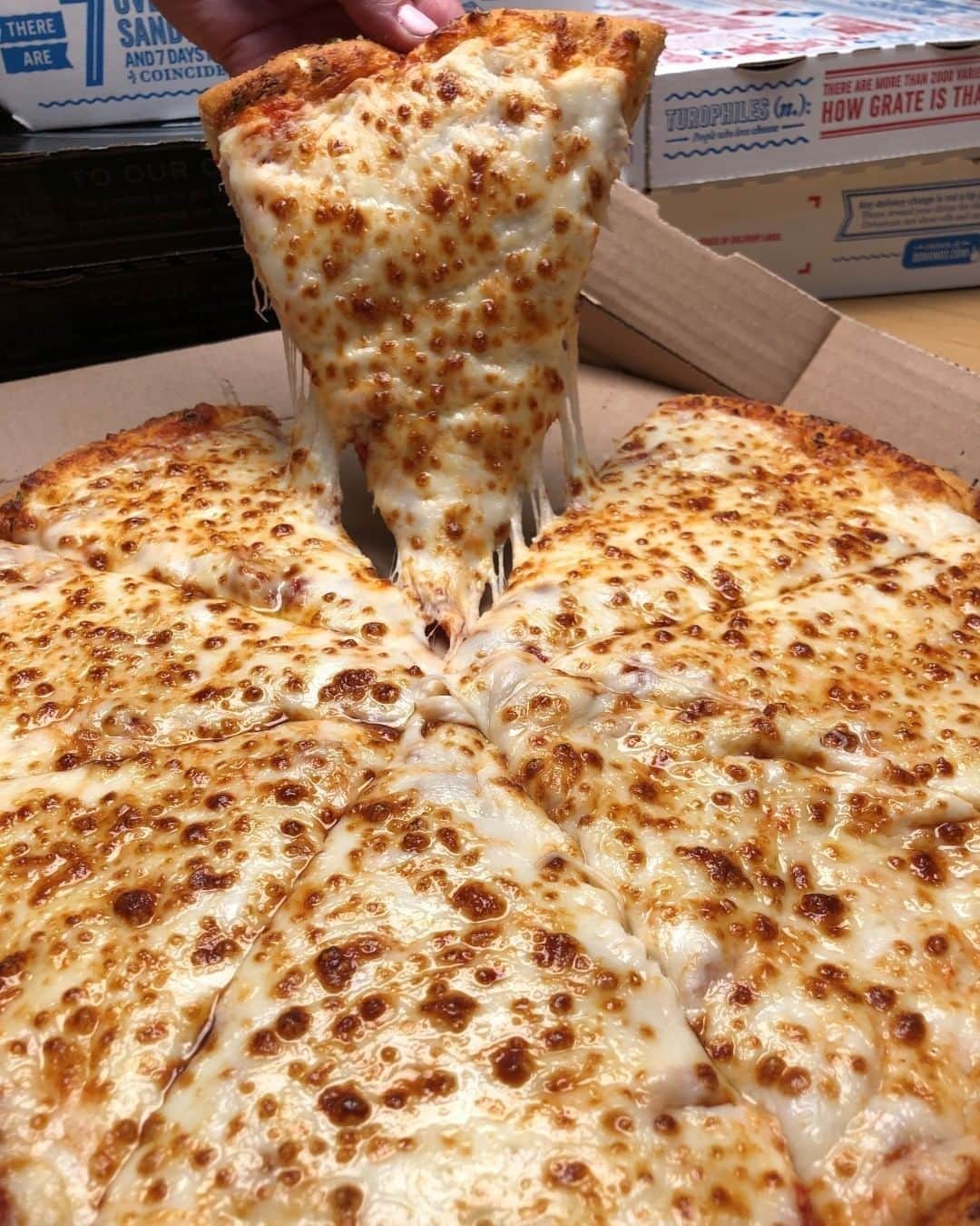 Domino's Pizzaさんのインスタグラム写真 - (Domino's PizzaInstagram)「‘Tis the season for pizza, love and joy. 🍕🍕🍕」12月26日 1時30分 - dominos