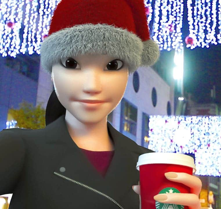 Ami Yamato（ヤマトアミ）さんのインスタグラム写真 - (Ami Yamato（ヤマトアミ）Instagram)「Happy Holidays! Or Merry Christmas if that's your thing. . #merrychristmas #happyholidays #xmas #christmas #redcup #starbucks #coffee #london  #santahat #starbucksredcup」12月26日 6時36分 - amiyamato