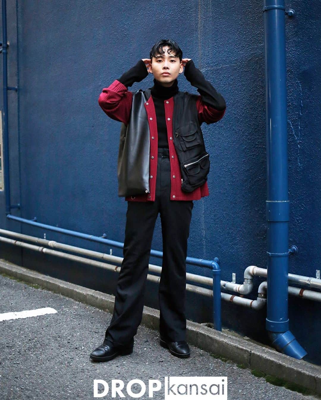 Droptokyoさんのインスタグラム写真 - (DroptokyoInstagram)「KANSAI STREET STYLES @drop_kansai  #streetstyle#droptokyo#kansai#osaka#japan#streetscene#streetfashion#streetwear#streetculture#fashion#関西#大阪#ストリートファッション#fashion#コーディネート#tokyofashion#japanfashion Photography: @abeasamidesu」12月26日 18時39分 - drop_tokyo