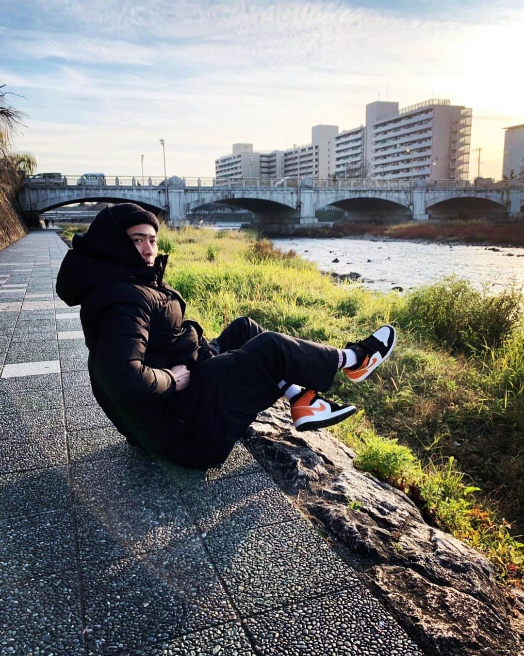 土屋光太朗のインスタグラム：「@guess  アウター大活躍した京都旅行でした🎄」