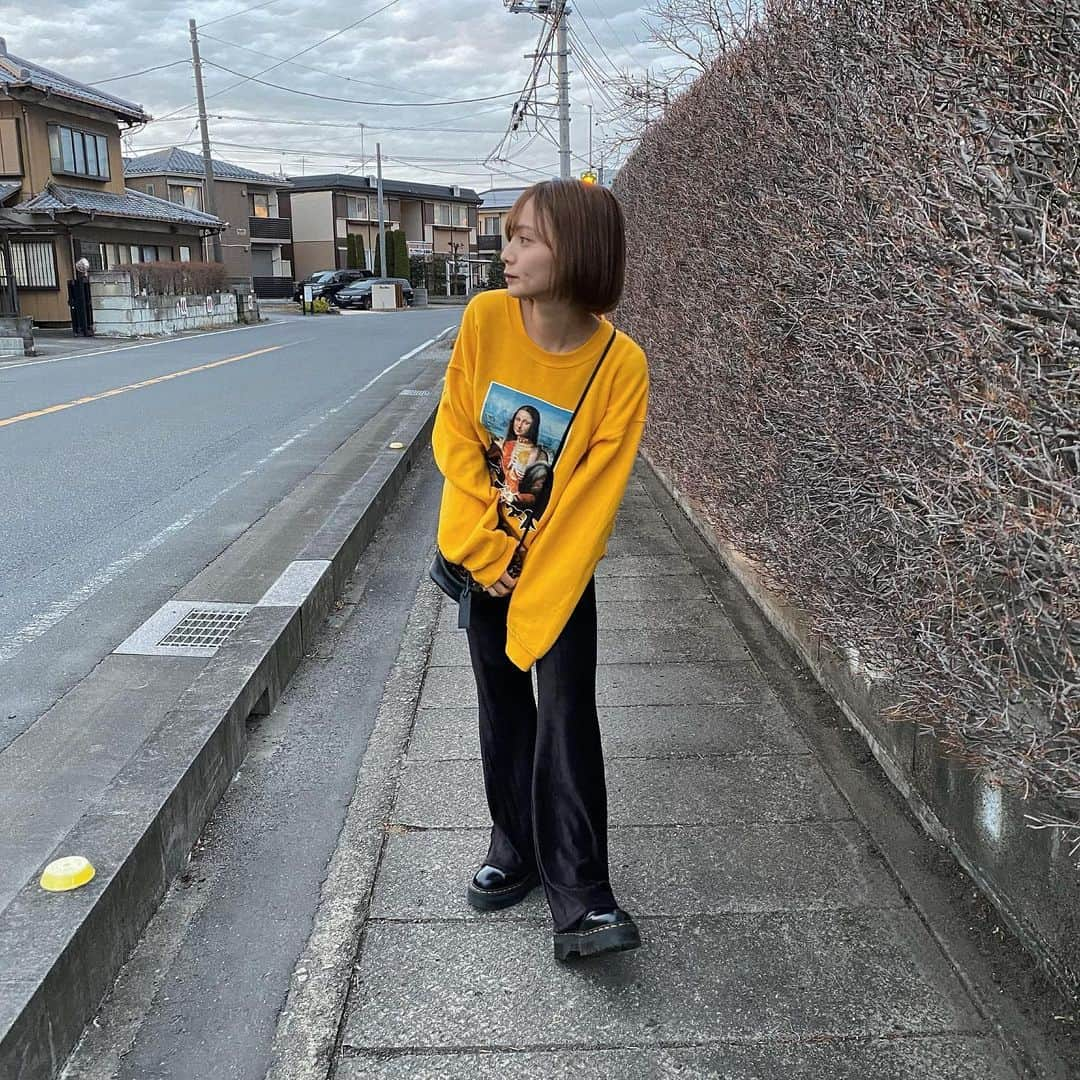 小田川エリカさんのインスタグラム写真 - (小田川エリカInstagram)「・ 私服👶🏻 (@grl_official)のパンツ履きやすくて 形かわいい❤︎❤︎ タグつけしてるよ🏷 #me#code#私服#エリカの私服 #グレイル#grl」12月26日 10時04分 - 0904.erika