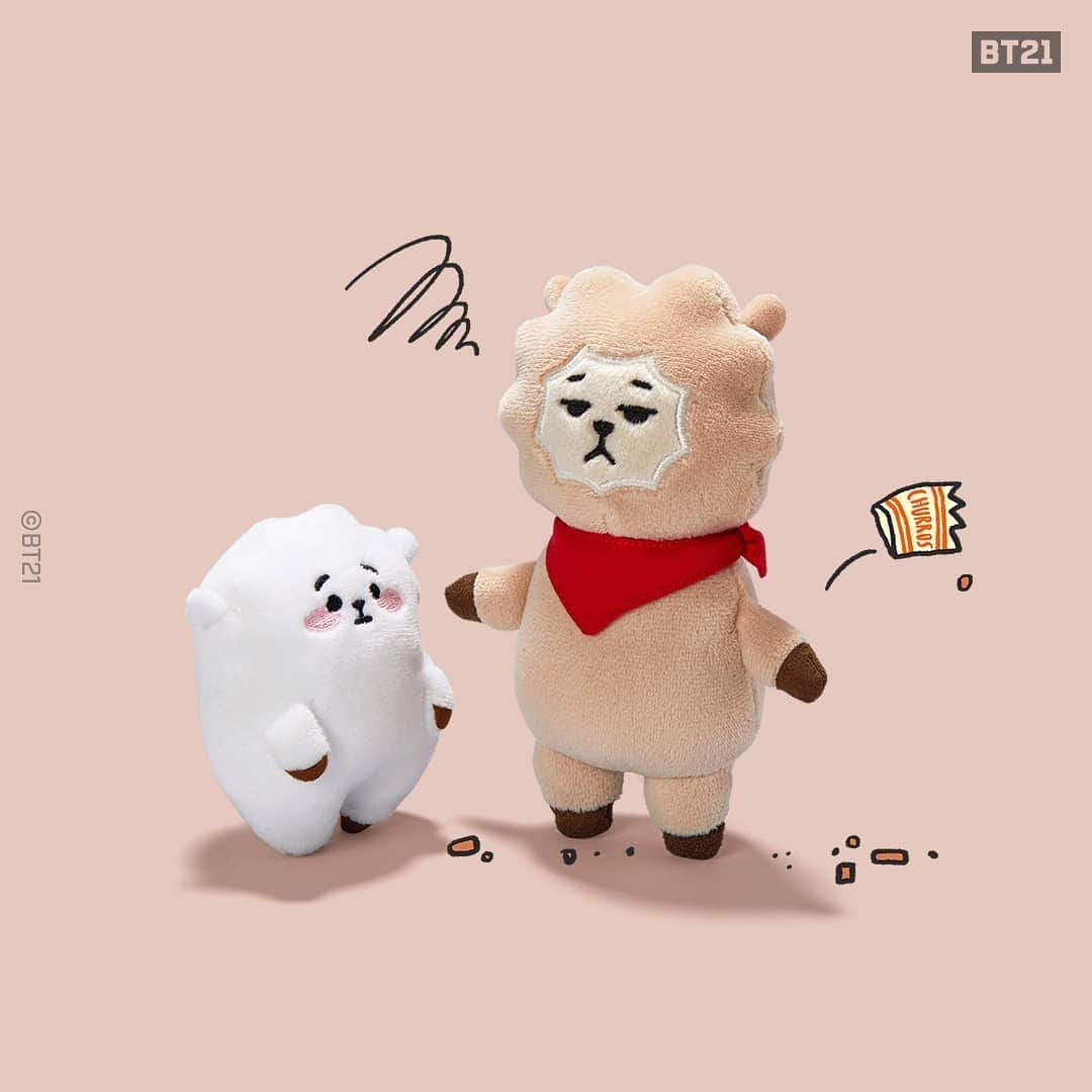 BT21 Stars of tomorrow, UNIVERSTAR!さんのインスタグラム写真 - (BT21 Stars of tomorrow, UNIVERSTAR!Instagram)「The R's are keeping it classy from head to toe. But word has it that RJ has a shoking twist...?! 👀  Slated for global release in JAN  #BT21 #BT21_UNIVERSE #DOLL_SERIES #RJ_EDITION」12月26日 11時02分 - bt21_official