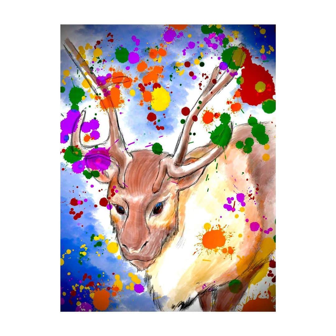 航さんのインスタグラム写真 - (航Instagram)「【art by kou no.1】役目を終えたオトナッキー。iPadにて製作。#artbykou」12月26日 12時06分 - kou_zanpa