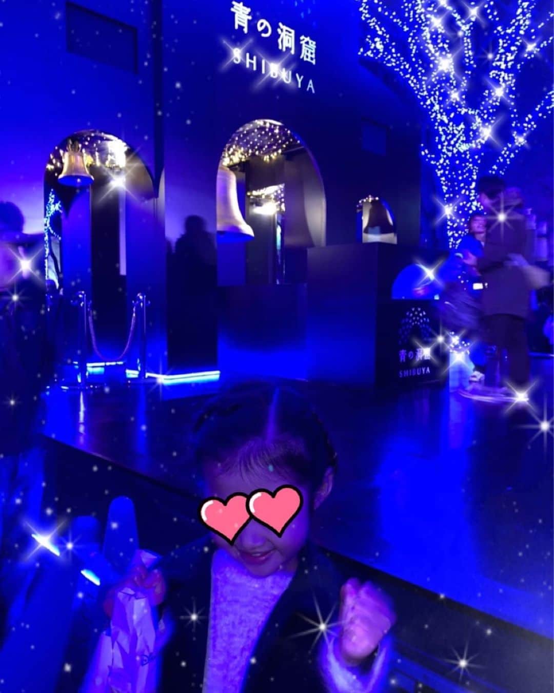 大沢樹生さんのインスタグラム写真 - (大沢樹生Instagram)「青の洞窟🌏 #大沢樹生#娘#渋谷#青の洞窟」12月26日 14時29分 - osawa_mikio