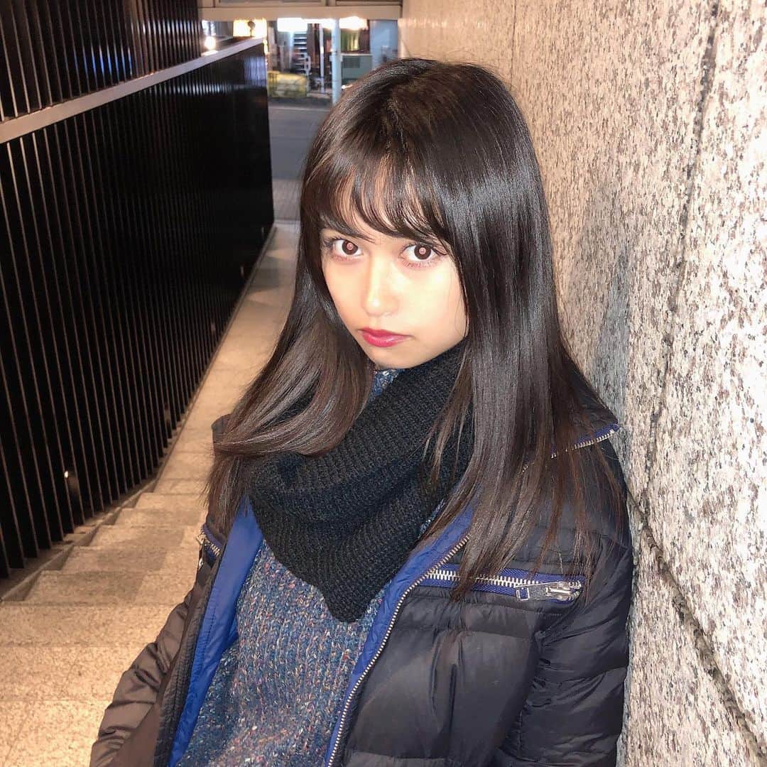 西山乃利子さんのインスタグラム写真 - (西山乃利子Instagram)「フラッシュ焚いて撮ったほうが盛れる気がするんだけど、どっちのほうがいい！？」12月26日 20時27分 - nokko_626
