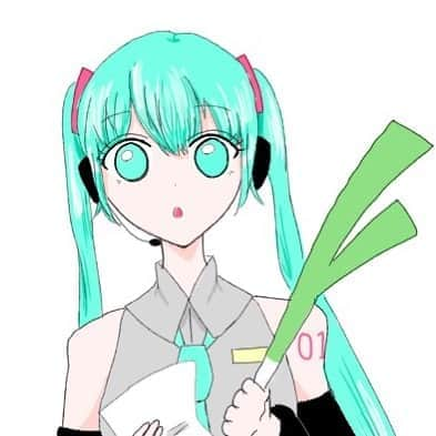 ペイトン尚未さんのインスタグラム写真 - (ペイトン尚未Instagram)「🌱 ・ ・ #初音ミク #初音ミクイラスト  #ボカロ #VOCALOID #描いてみた」12月26日 20時44分 - _naomi_payton_