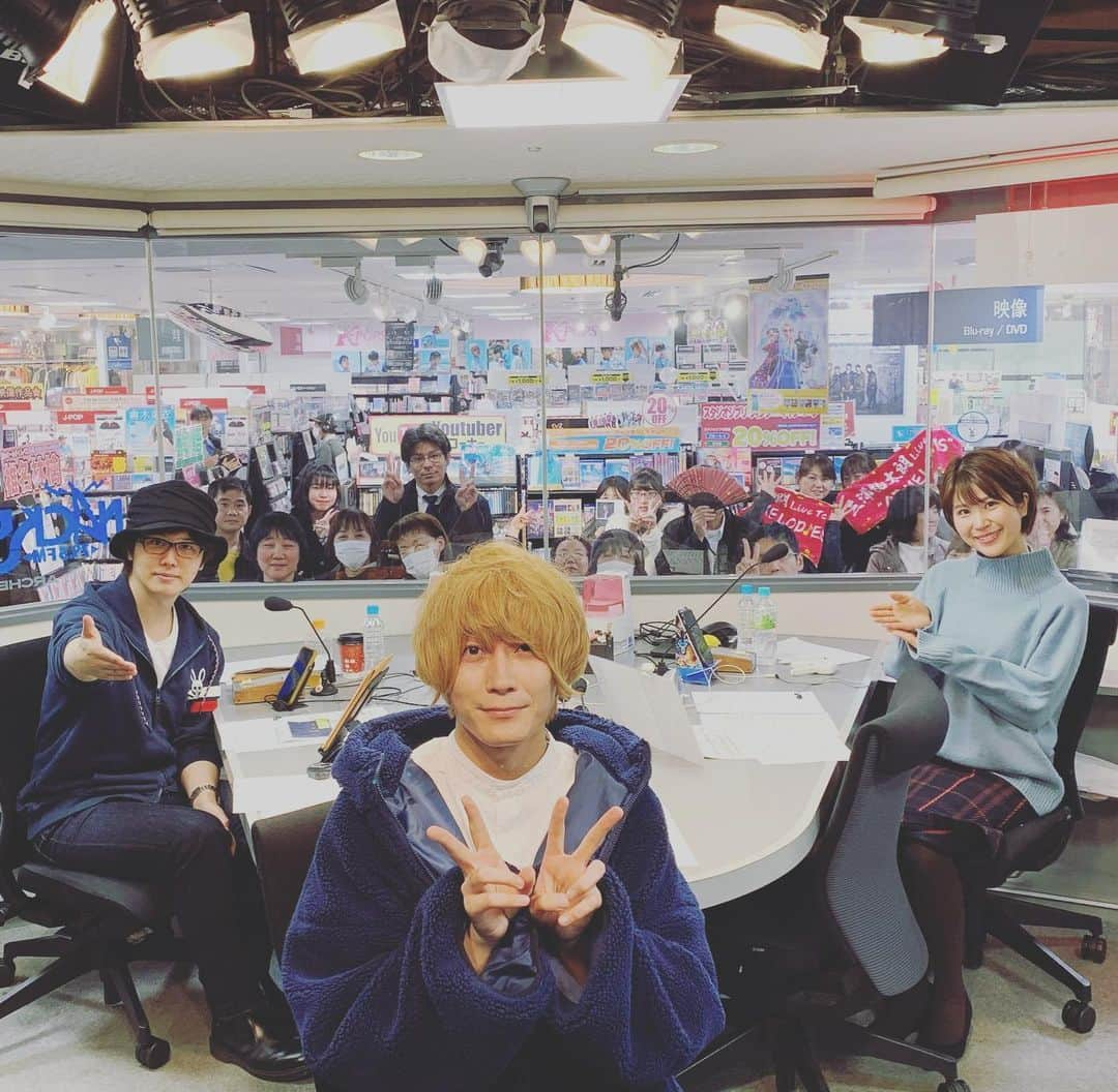 三浦祐太朗さんのインスタグラム写真 - (三浦祐太朗Instagram)「‪#NACK5 #キラスタ ゲストは #ANTENA の渡辺諒さんでした。#斉藤百香 #三浦祐太朗」12月26日 20時45分 - yutaro_3ura