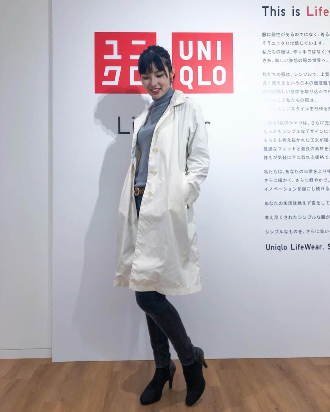 i_am_happpyさんのインスタグラム写真 - (i_am_happpyInstagram)「. . UNIQLO2020ss展示会 . 3-5.今回のINESは東京オリンピックをイメージしてスポーティな感じになっててツボ❣️鳥をモチーフにしてあるユニークなデザインもお洒落🙆‍♀️ . 6-7. 水と風を通さない優秀なライトブロックテックコート🧥自転車通勤の人には嬉しいアイテム！ポケッタブルになってるから、中のポーチに入れて収納もできちゃう🙆‍♀️ . 8-10.UTのコラボが今回も豪華！ANNA SUIはブラウス、ワンピースもあってデザインが新鮮でかわいい🦄💫 . . @uniqlo_ginza @uniqlo @uniqlo_with  #uniqlo2020SS#uniqlo#ユニクロ#ユニクロコーデ #UNIQLOコーデ#UNIQLO展示会#ユニクロ展示会 #ユニクロプレスルーム#プレスルーム#高身長コーデ #松村佳奈」12月26日 20時54分 - i_am_happpy