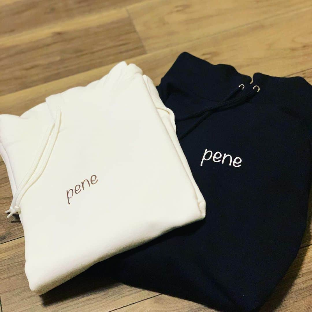 野田昇吾のインスタグラム：「生島さんに教えてもらったpeneのパーカーとTシャツ届きました！ シンプルなデザイン好きにはたまらない。。 早速着てます！！ @pene2_019  よりDMでもご注文可能です。 是非皆さん宜しくお願い致します。  #pene#パーカー#Tシャツ」