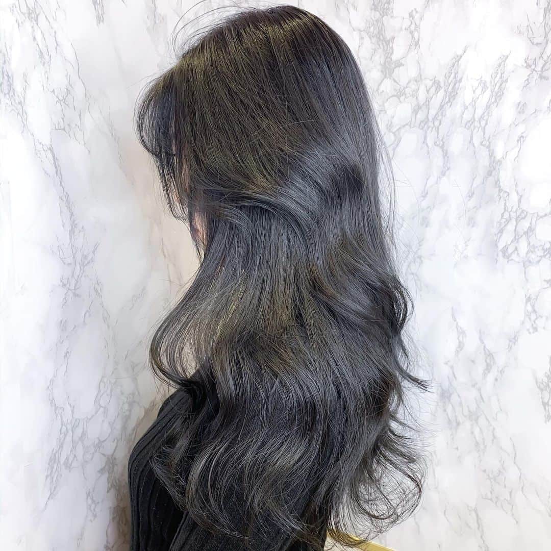 原涼香のインスタグラム：「韓国人の地毛みたいな♡ 『 Natural black 』 #韓国式レイヤーカット と合わせて🇰🇷✨ ㅤㅤㅤㅤㅤㅤㅤㅤㅤㅤㅤㅤㅤ」
