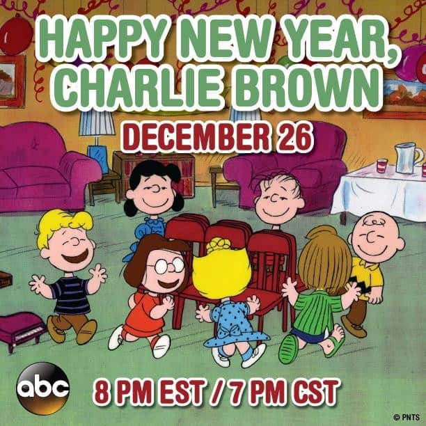 スヌーピーさんのインスタグラム写真 - (スヌーピーInstagram)「Catch “Happy New Year, Charlie Brown” December 26th at 8pm only on ABC!」12月26日 23時18分 - snoopygrams