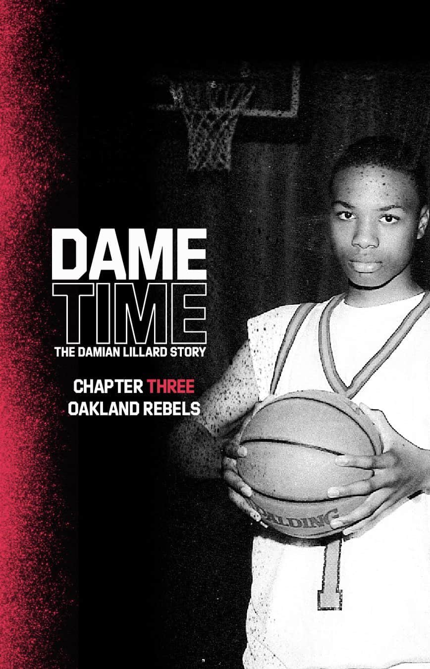 デイミアン・リラードのインスタグラム：「Chapter 3 of #DAMETIME tells the story of my AAU and High School 🏀 experience. Shoutout to @adidashoops for helping me bring this series to life! /// #FreeToCreate #YKWTII ⌚️」