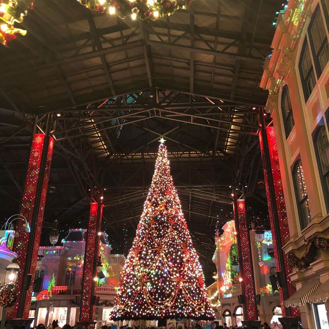 大島祐哉のインスタグラム：「Christmas Disney🎄 家族でクリスマスディズニー楽しかった😍 シェフミッキー、ミッキールーム、パレードで娘はずっとハイテン上がりまくり😂 最高の思い出になりました😌 また来年が楽しみ👍  #クリスマスディズニー　#アンバサダーホテル  #シェフミッキー #ミッキールーム #最高のクリスマス　#娘の笑顔が一番」