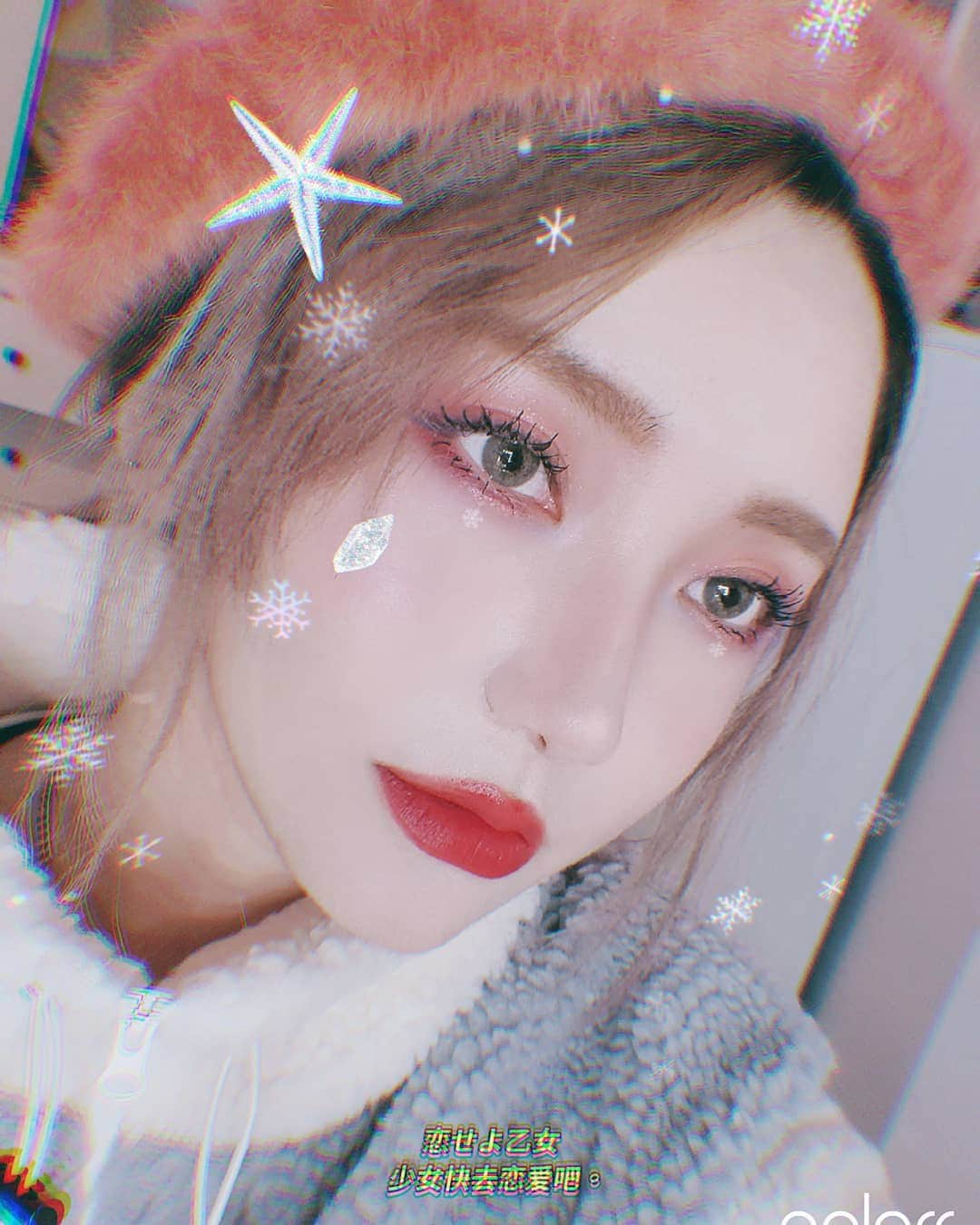 のインスタグラム：「🐚🐚🐚my skin finally recovering from nonstop cosplay makeup and world traveling 🙏」