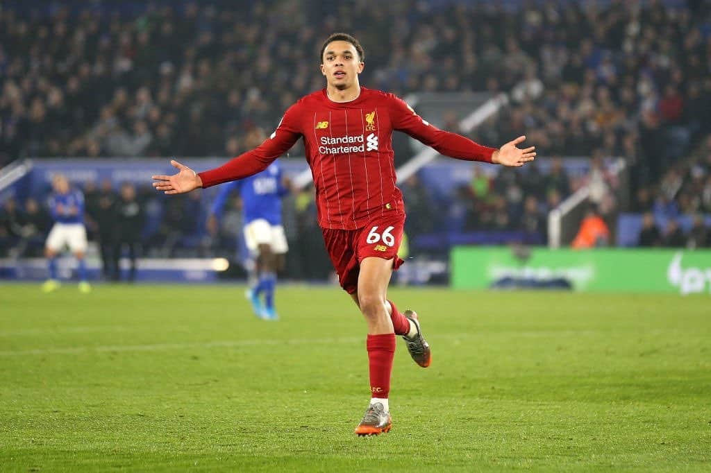 トレント・アレクサンダー＝アーノルドさんのインスタグラム写真 - (トレント・アレクサンダー＝アーノルドInstagram)「Liverpool FC vs Leicester City (26-12-19) 🔴📷: Alex Pantling 🔴 @trentarnold66 🔴  Tags ignore: #trentarnold #TAA66 #team66 #trentalexanderarnold #team66 #trentalexander  #milner #hendo #gerrard #benwoodburn #liverpool #lfc #salah #mane #firmino #robertson #vandijk #emrecan  #chamberlain #aoc #lallana #matip #lovren  #moreno #football  #l4l #f4f #lfl #lovelfc」12月27日 6時46分 - trentaa66