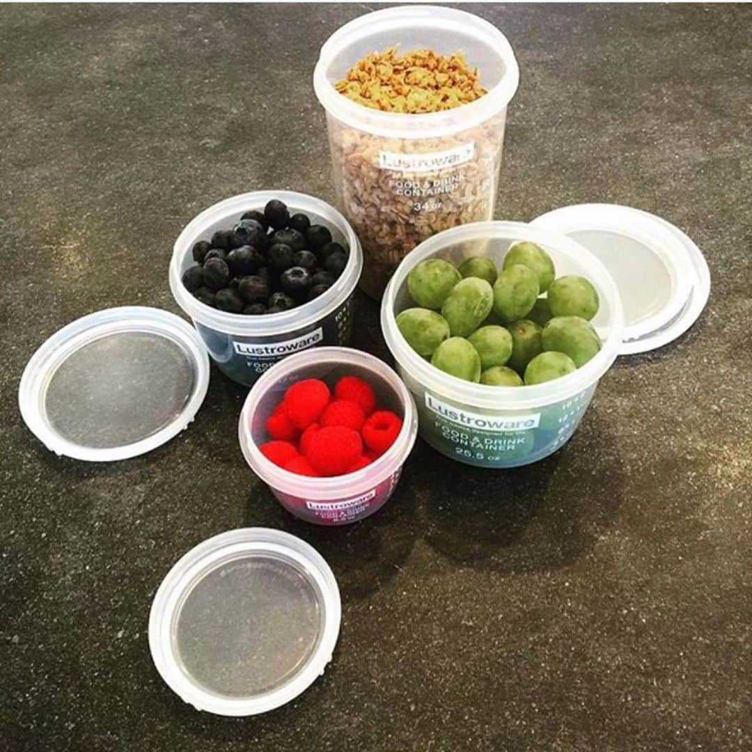 Lustrowareのインスタグラム：「Lustroware's screw tops come in different sizes! Perfect for meal prepping and to-go lunches! 😋💪 www.amazon.com/lustroware - - - - #Lustroware #Containers #Tupperware #MealPrep #LockableContainers #togocontainers #InnovativeContainers」