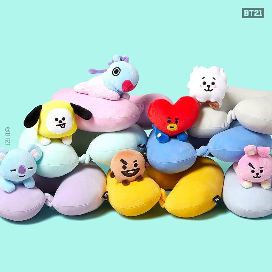 BT21 Stars of tomorrow, UNIVERSTAR!さんのインスタグラム写真 - (BT21 Stars of tomorrow, UNIVERSTAR!Instagram)「Sit back and relax with #BT21 💤 ⠀ 2019. 12. 29 5PM (PST) dropping at LINE FRIENDS COLLECTION. ⠀ Find out more > Check out the product tag! ⠀ #Sleepyhead #Travelers #MustHave #Neckpillow ⠀」12月27日 10時34分 - bt21_official