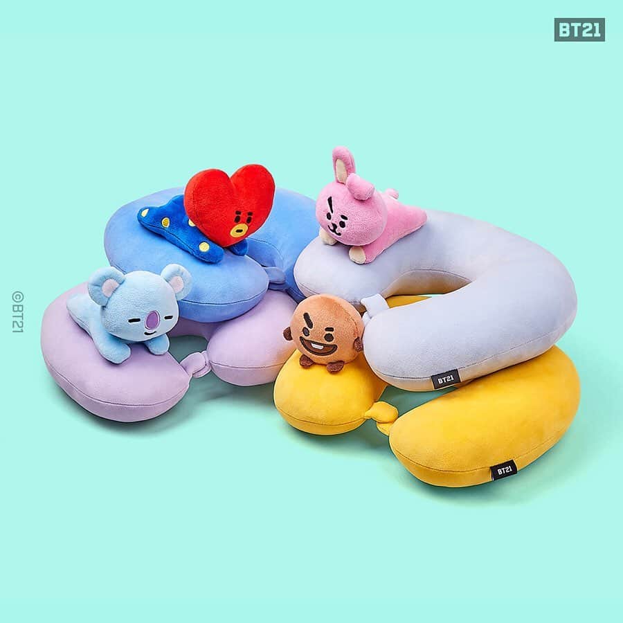BT21 Stars of tomorrow, UNIVERSTAR!さんのインスタグラム写真 - (BT21 Stars of tomorrow, UNIVERSTAR!Instagram)「Sit back and relax with #BT21 💤 ⠀ 2019. 12. 29 5PM (PST) dropping at LINE FRIENDS COLLECTION. ⠀ Find out more > Check out the product tag! ⠀ #Sleepyhead #Travelers #MustHave #Neckpillow ⠀」12月27日 10時34分 - bt21_official