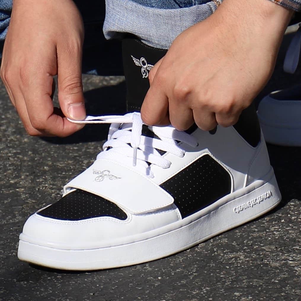 クリエイティブリクリエーションのインスタグラム：「The iconic Cesario Hi. New Colors. New materials. Coming soon....#spring2020 • • • #WhatIsYourCreativeRecreation #MyCreativeRecreation #CreativeRecreation #CreativeRec #Shoes #Sneakers  #Fashionable #Instafashion #classic #cr8rec #CesarioHi #legendary」