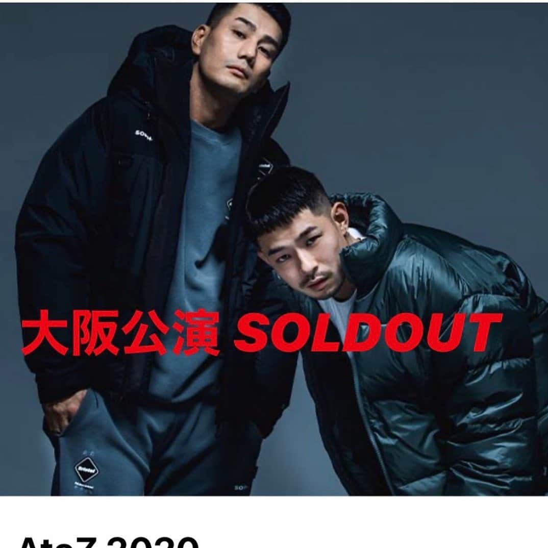AKLOのインスタグラム：「AtoZ2020凄いスピードで大阪SOLDOUTになりました。 東京公演早めにゲトるのだよ!!🚀 Link in my bio.」