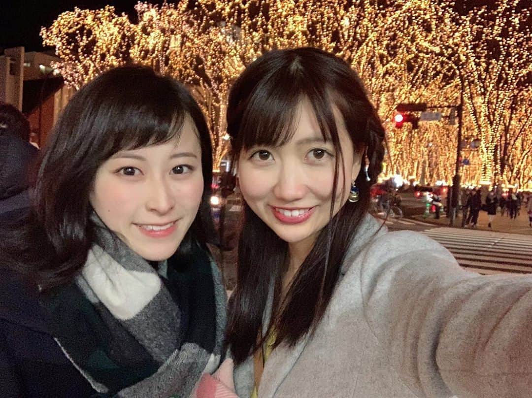 山崎聡子さんのインスタグラム写真 - (山崎聡子Instagram)「🚌 #岩手朝日テレビ #石田瑠美子 アナとお出かけ🤗💓 仙台観光…のつもりでしたが、カフェでのおしゃべりに時間のほとんどを費やしました☕️笑  薄手のコートにストッキングで登場したるみちゃん。 南東北だからと防寒対策に気を抜いたのでは！？と、とっても心配したのですが…☃️ -5℃の岩手でもそのスタイルを貫いているらしい…😇 . #まだ防寒する術があるという安心感が欲しいらしい #お願いだからあったかくして過ごしてね😂」12月27日 21時27分 - 310puu