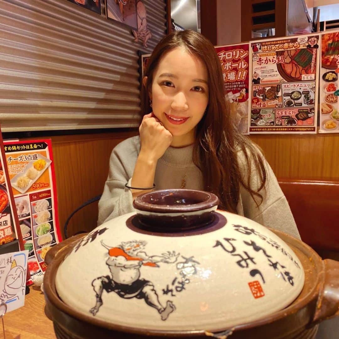 沢井美空さんのインスタグラム写真 - (沢井美空Instagram)「念願の #赤から #塩レモンサワー 🎉」12月27日 22時18分 - mikusawai