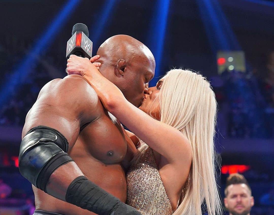 WWEさんのインスタグラム写真 - (WWEInstagram)「@thelanawwe and @bobbylashley are less than a week away from their magical wedding on #RAW next Monday! #WWEMSG」12月27日 13時44分 - wwe