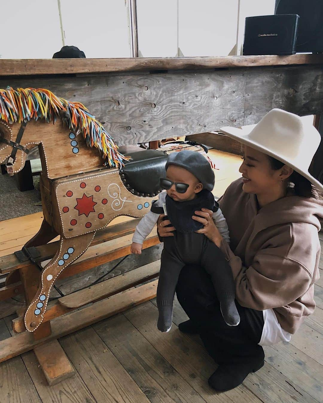 佐野真依子さんのインスタグラム写真 - (佐野真依子Instagram)「先週のHAPPYランチ🐴 だんだん鶴太郎さんに見えるベレー帽がお気に入り🍎」12月27日 15時01分 - sanomaisanomai