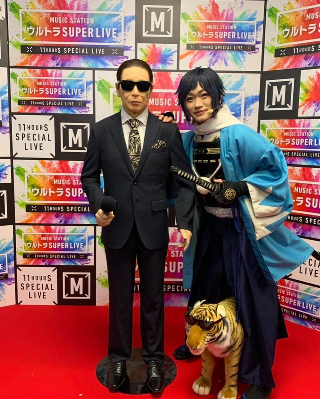 鳥越裕貴さんのインスタグラム写真 - (鳥越裕貴Instagram)「#mステ  #ウルトラSUPERLIVE  #刀剣乱舞 #刀ミュ #大和守安定  #和楽器バンド #千本桜 #鏡音レン #鳥越裕貴」12月27日 22時40分 - yuki_torigoe.cleftchin