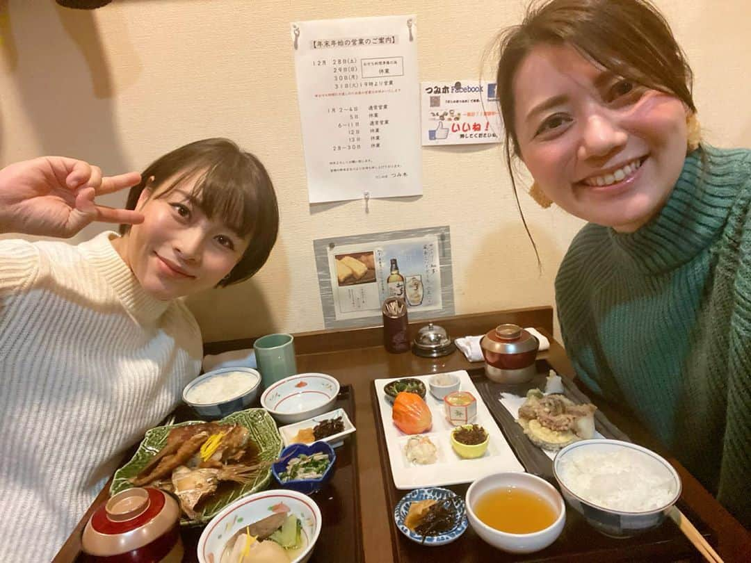 雛月乙葉さんのインスタグラム写真 - (雛月乙葉Instagram)「・ 年内最後の(恐らく笑)タジィとランチ😋💓⠀ ⠀  最近お気に入りのつみ木さんへ🍚⠀ ⠀ 私は鯛のあら炊き定食をいただきました🐟💕⠀ ⠀  短い時間やったけど色々話せてほっこりした時間になりました🕊😊⠀ ⠀  #だしの店つみ木#和食#ランチ#阪神西宮#安定のタジィと笑」12月27日 18時06分 - h.ayano.m