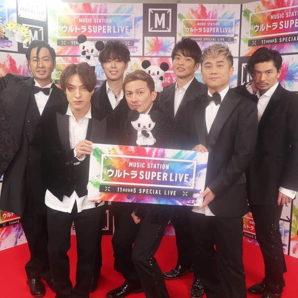 のインスタグラム：「🌈🌈🌈 #ウルトラSUPERLIVE  #Mステ #DAPUMP」