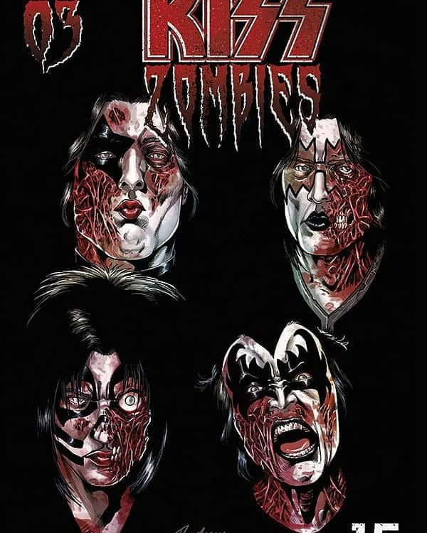 KISSさんのインスタグラム写真 - (KISSInstagram)「#KISS: Zombies #3 covers. Available January 15th from @dynamitecomics ! #KISSComics」12月27日 21時03分 - kissonline